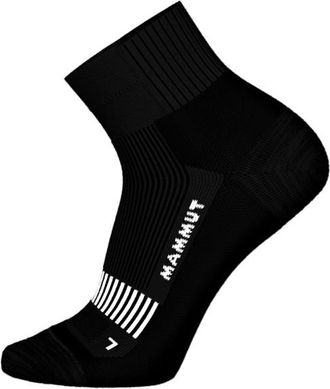 Mammut Hiking Full Cushion Quarter Wandersocken - Unisex | schwarz