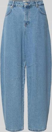 Neo Noir Neo Noir Barrel Fit Jeans mit Eingrifftaschen Modell Alannah in Hellblau, Gr&ouml;&szlig;e 34