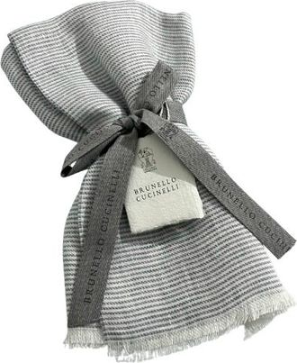 Brunello Cucinelli 100% Noble Linen Scarf