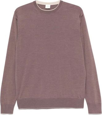 Eleventy Maglione girocollo - Viola