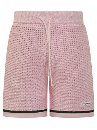 Casablanca Casablanca Pink Cotton Knit Shorts