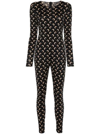 Marine Serre Womens Moon Catsuit