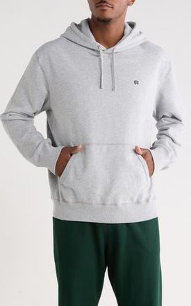 Reigning Champ Monogram Midweight Terry Hoodie in Heather Grey at Nordstrom Rack, Size X-Large