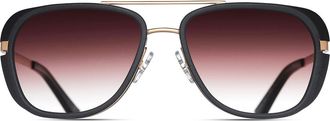 Matsuda M3023 MGP Mens Sunglasses Black Size 57