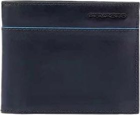 Piquadro B2 Revamp Portemonnee - Heren - Portefeuilles - Blauw - ONE Size - Katoen - Accessoires