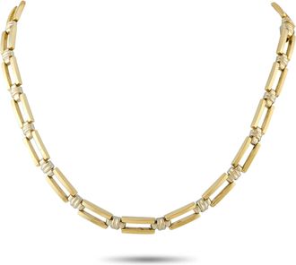 Roberto Coin 18K Yellow Gold Link Necklace RC17-062226