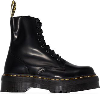 Dr. Martens Polished Leather Jadon Ankle Boots