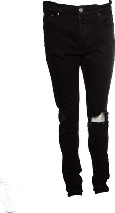 Amiri Zwarte distressed jeans