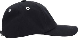 Ami Mens Adc Baseball Hat Noir Cotton E Hairbands