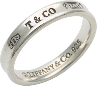 Tiffany & Co. Silver Silver 925 Band Ring (Pre-Owned)