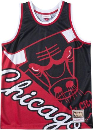 Mitchell & Ness x NBA Big Face Fashion Tank 5.0 CHICAGO BULLS TMTK4350-CBUYYPPPBLCK