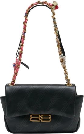 Balenciaga Shoulder Bags, female, Black, Size: ONE SIZE Darling Chain Bag Mini