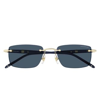 Montblanc Sunglasses, unisex, Black, Size: 54 MM Meisterst&uuml;ck Sunglasses