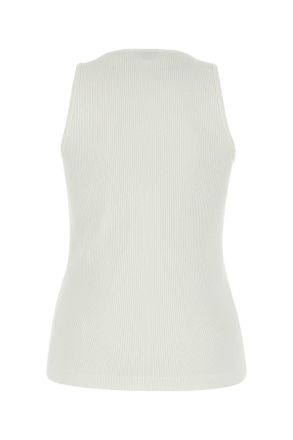 Bottega Veneta 799592v3z60 9071 Chalk Exterior: Cotton Elastane Maglie Sweater