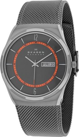 Skagen Mens Silver dial Watch