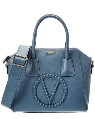 Mario Valentino Minimi Rock Leather Shoulder Bag