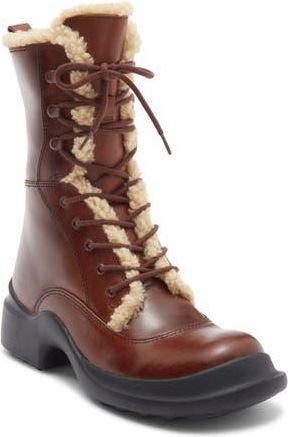 Jeffrey Campbell Explored Lace-Up Boot in Brown at Nordstrom Rack, Size 7.5