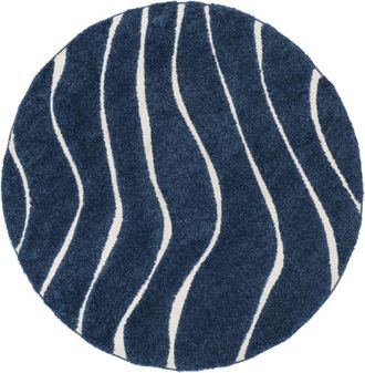 Safavieh Alfombra Azul oscuro/Crema 122 X 122 cm