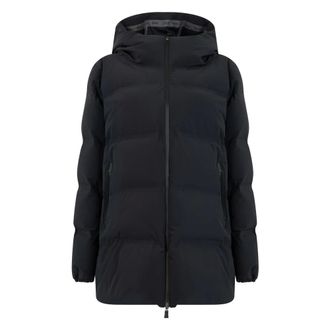 Herno Gewatteerd jack met capuchon - Dames - Jassen - Zwart - Maat: 3XL Polyamide