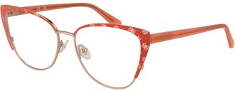 Guess Orange Metal Glasses Womens (Frames)