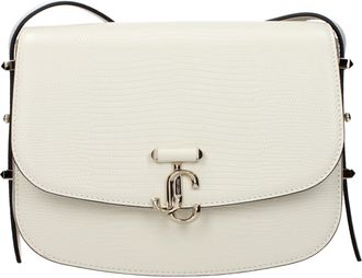 Jimmy Choo London Blue Leather Crossbody Womens Bag