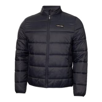Calvin Klein Lichtgewicht pufferjas voor heren (Marine)