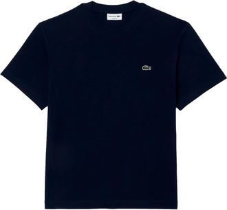 Lacoste Navy Classic Logo Tee - Heren - T-shirts - Blauw - XL - Tops