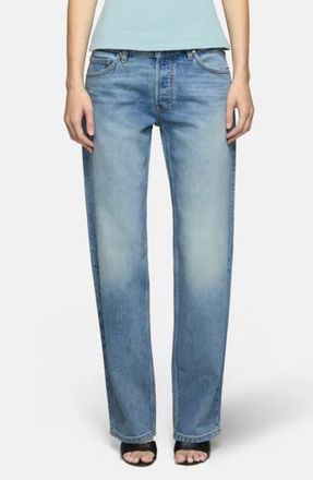 EB Denim Low Rise Baggy Wide Leg Jeans in Luna at Nordstrom, Size 32