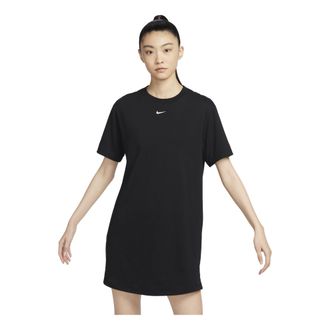 Nike (WMNS) Nike Sportswear Essential Short-sleeve T-Shirt Dress Black DV7883-010