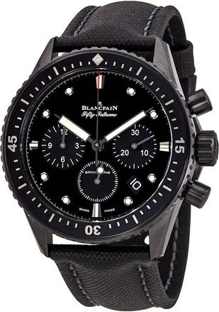 Blancpain Fifty Fathoms Bathyscaphe Chronograph Mens Watch 5200-0130-B52A