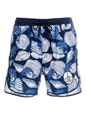 Agua Bendita Liam swim shorts - men - Elastane/Polyester - 34 - Blue