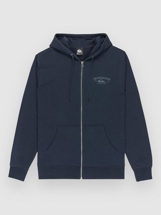 Quiksilver Chest Logo Sweatjacke blau