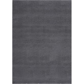vidaXL Alfombra Pelo Corto Blando Suave Lavable Antracita 160x230 Cm Vidaxl