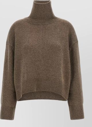 Loulou Studio cashmere ribbed turtleneck jumper