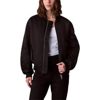 Calvin Klein Jeans Recycled Polyester Womens Bomber