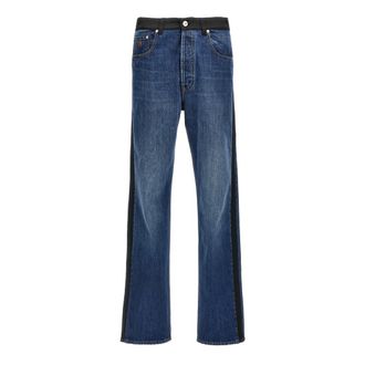 Wales Bonner Wales Bonner, Heren, Jeans, Blauw, Maat: W34 Denim