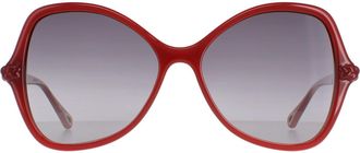 Chlo&eacute; Chloe Butterfly Dames Donkere oranje grijze gradi&euml;nt Ch0001s