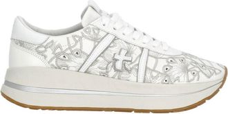 Premiata White Bethcoin 8153 Embroidery Sneakers