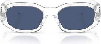 Versace Sunglasses Ve4361 148/80 Biggie Crystal/Dark Blue Unisex