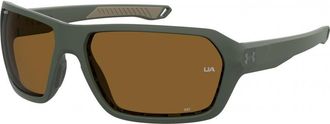 Under Armour Mens UA-RECON-DLD UA RECON 64 DLD Sunglasses - Dark Green - One Size