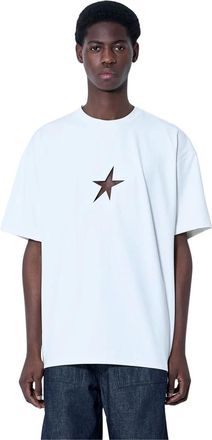 MUGLER Hombre, Camisetas, Blanco, Talla: XL