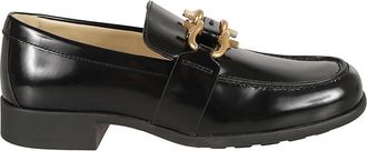 Bottega Veneta Black Slip On Loafers