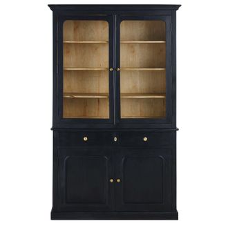 Maisons du monde Alacena con 4 puertas y 2 cajones de madera de mango 120 cm