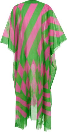 Dries Van Noten Womens Caftan V-Neck Multicolour Swimwear Sea Clothing