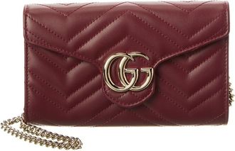 Gucci Gg Marmont Leather Crossbody