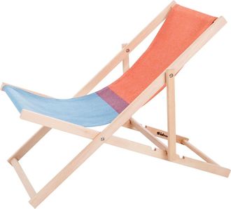 Weltevree Beach Chair, rot / blau