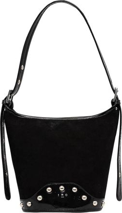 Iro Mini Studded Bucket Bag - Dames - Schoudertassen - Zwart - ONE Size - Leer - Tassen
