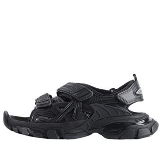 Balenciaga (WMNS) Balenciaga Track Sandal Triple Black 617543W2CC11000