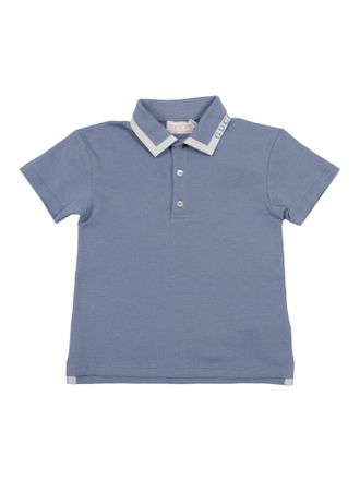 Gucci Bb S/S Poloshirt aus gestreckter Baumwolle P