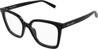 Saint Laurent Glasses, female, Black, Size: 53 MM SL 910 001 Glasses
